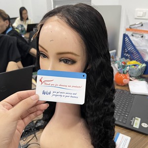 Extensiones de cabello Remy vietnamita crudo 100%, pelucas de encaje Super Wave HD de alta calidad, precio de fábrica - Product Image 3