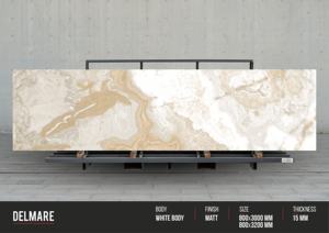 Carreaux de porcelaine blanche 80x320 cm, finition mate, marbre blanc blanc 800x3200 MM - Product Image 5