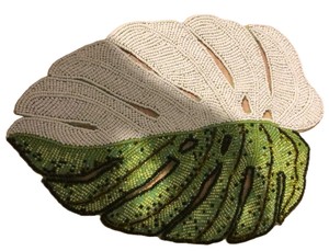 Napperon de table rond avec broderie florale artistique et perlage, pour la maison, les mariages, les dîners et le café, décoration d'intérieur luxueuse - Product Image 3