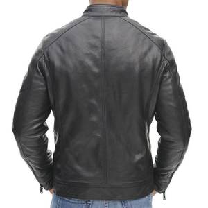 Novedades, Chaqueta Gris con Logotipo Personalizado para Hombre, Chaquetas de Cuero Vintage para Hombre, Chaqueta Highstreet, Chaqueta de Invierno de Alta Calidad - Product Image 3