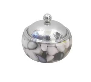 Cacerola de Acero Inoxidable de Lujo con Diseño de Puntos, Olla para Servir Tipo Buffet, Vajilla para Hoteles y Restaurantes - Product Image 4