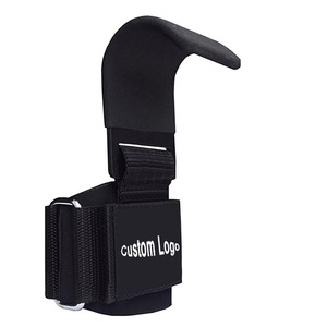 Custom Logo Design Adjustable Power Hooks for Weightlifting Gym Lifting <b>Rod</b> Fitness Wrist <b>Holder</b> Wholesale 2026 New Arrival - Product Image 2