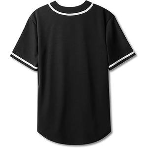 Camiseta de béisbol 100% poliéster personalizada de secado rápido, uniforme de entrenamiento para hombre, camiseta de malla con bordado e impresión, subida por Dress Sports - Product Image 6