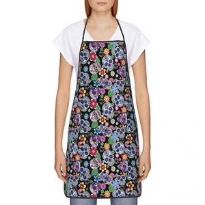 Functional Cooking Customized Logo Printed <b>Kitchen</b> <b>Apron</b> With Stain-Resistant Fabric All-Purpose <b>Apron</b> For Meal Prep And Baking - Product Image 1