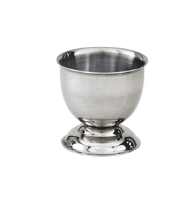 Lot de tasses à œufs en acier inoxydable, article de cuisine très demandé pour fêtes, mariages, hôtels – Tasses décoratives haut de gamme en acier - Product Image 2