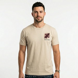 Camiseta con Gráfico 3D de Zombie al por Mayor para Hombre, Camiseta con Estampado Personalizado de Terror, Ropa Urbana Transpirable de Algodón y Spandex - Product Image 2