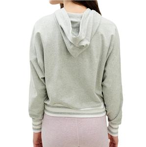 Sudaderas Deportivas Personalizadas al por Mayor para Mujer, Estilo Gimnasio, con Capucha, Completamente Desgarradas, con Decoración de Lentejuelas y Banda Elástica 100% Algodón - Product Image 2