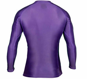 Manchon de protection anti-bactérien avec logo, différentes tailles, pour hommes, style sport, respirant, séchage rapide, compression, Rash Guard - Product Image 2