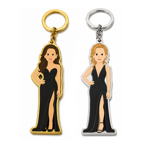Llaveros Promocionales Personalizados de Aleación de Zinc Duradera con Diseño Irregular de Personajes de TV y Cine - Product Image 6
