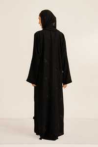 2026 New Designs Spring Dubai Style Zipper Open Abaya Hijab Muslim Women Dress Breathable Lightweight Plus Size Long Sleeves - Product Image 3