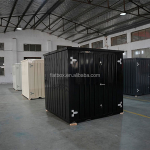 Prefab 10ft <span class=keywords><strong>container</strong></span> lưu trữ có thể gập lại di động vận chuyển mới hỗ trợ tùy chỉnh giá rẻ gói phẳng <span class=keywords><strong>container</strong></span> - Product Image 6