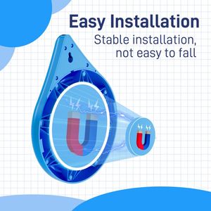 Projecteurs LED intelligents 20W pour piscine, étanches IP68, contrôle par application, lampe magnétique à changement de couleur avec cordon de 8 m pour piscines hors sol - Product Image 4