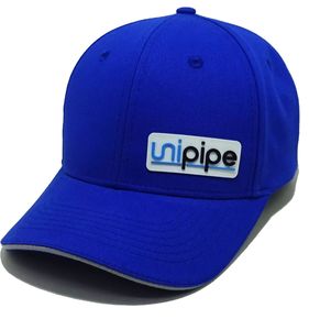 Gorras de Béisbol Personalizadas con Bordado Azul de 6 Paneles, Logotipo Termotransferible, Gorra Casual Ajustada para Adultos, Tela de Sarga, Uso en las Cuatro Estaciones - Product Image 2