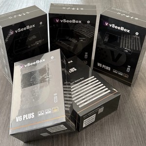 กล่องรับสัญญาณทีวีดิจิตอล vSeeBox V6 Plus Smart Media Player แรม 4GB รอม 64GB รองรับความละเอียด 8K Ultra Streaming ระบบ Android OTT - Product Image 1