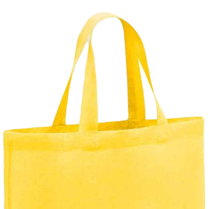 กระเป๋าผ้าแคนวาสหนา หูหิ้วสั้น เป็นมิตรกับสิ่งแวดล้อม ใช้ซ้ำได้ สำหรับใส่ของช้อปปิ้ง - Product Image 2