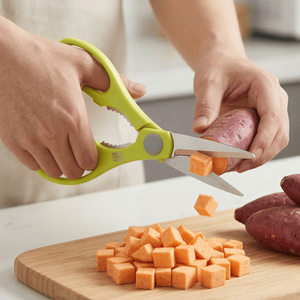 8 Inch Stainless Steel <b>Kitchen</b> <b>Scissors</b> Multipurpose Cooking <b>Scissors</b> for Food Preparation - Product Image 1