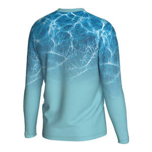 Chemise de pêche décontractée respirante pour hommes 2026 – Chemises de pêche pour hommes à manches longues en polyester et élasthanne par sublimation - Product Image 2