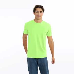 T-shirt homme personnalisé imprimé pour la saison estivale, usage domestique régulier, t-shirt homme pour les fêtes aux États-Unis et en Europe, 100 % coton, tissu doux. - Product Image 1