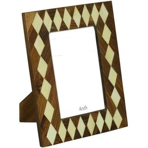 Gorgeous Looking Designer Black And <b>White</b> Sticker Printed <b>Photo</b> <b>Frame</b> Set Of Two Wooden <b>Frames</b> For Hotel And Restaurant Usage - Product Image 2