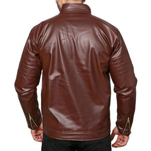 Veste en cuir véritable sur mesure pour homme, modèle 2026, la plus vendue – Fournisseur de vestes en cuir premium 2026 - Product Image 3