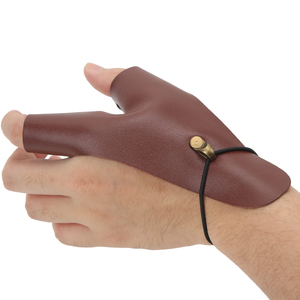 อุปกรณ์ป้องกันนิ้วมือสำหรับยิงธนูระดับมืออาชีพ สำหรับผู้ใช้ธนูคอมพาวด์ พร้อมลวดลายจับที่เพิ่มขึ้นเพื่อความมั่นคงสูงสุดขณะยิง - Product Image 1