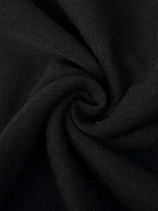 Conjunto de Sudadera con Capucha y Pantalones Cortos Negros para Hombre, Ropa Casual de Dos Piezas, Color Sólido, Algodón French Terry, Ropa de Verano - Product Image 4