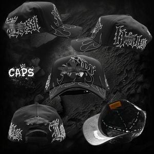 Casquettes ajustées 6 panneaux en coton unisexe, style sportif, avec logo personnalisé imprimé par transfert thermique, pour la vente en gros OEM - Product Image 4