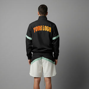 Conjunto Deportivo Corto Personalizado con Logotipo, Resistente al Viento y al Agua, Ligero, 100% Nailon, Estilo Hip Hop a la Moda - Product Image 6