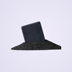 Jabón negro WB Polmedison Signature Black Bean Soap 100g con aceite de oliva, barra de lavado para piel sensible, belleza coreana - Product Image 5