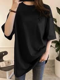 Relaxed Everyday Y2K Style Printed Anti-Wrinkle Hot Selling Loose Fit Casual Eco-Friendly T-Shirt <b>Top</b> Winter - Product Image 3
