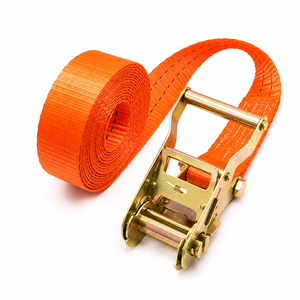 สายรัดแบบมีตัวล็อค 38 มม. พร้อมตะขอ โพลีเอสเตอร์ รับน้ำหนักได้ 2000 กก. สำหรับงานหนัก รับพิมพ์โลโก้ตามสั่ง ผลิตแบบ OEM ODM จากโรงงาน - Product Image 6