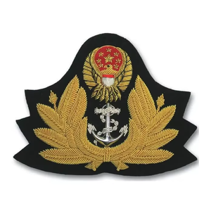 Badges en tissu brodés à la main sur mesure de haute qualité, nouveau style, forme personnalisée OEM, à coudre - Product Image 6