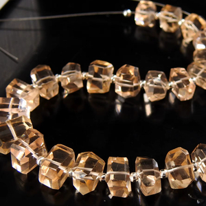 Cuarzo Rosa Morganita en Forma de Pepita, Facetado e Irregular para la Creación de Joyas, Cuentas de Cristal para Pulseras - Product Image 6