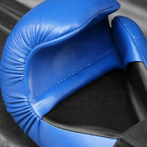 ถุงมือคาราเต้หนังแท้สำหรับฝึกซ้อมประจำวันและการออกกำลังกาย พร้อมฝ่ามือกันลื่นและระบบปิดแบบตีนตุ๊กแก - Product Image 5