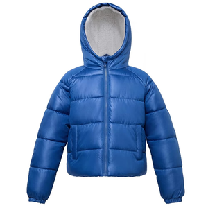 Chaqueta Acolchada con Capucha para Niños, Abrigo de Invierno para Niños y Niñas, Ropa Exterior Acolchada con Capucha - Product Image 1
