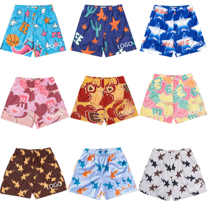 Shorts Hawaianos con Estampado Floral de Moda para Hombre, Pantalones de Baño de Verano con Logotipo y Diseño Personalizados al por Mayor - Product Image 1