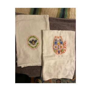 Pure Blended Organic Embroidered Stylish Best Selling Cotton Dish <b>Towels</b> Made From Top Indian Manufacturer Wholesale Suppliers - Product Image 4