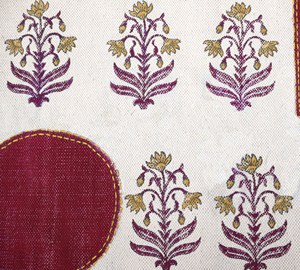 Alfombra Kantha de Algodón de 2x4 y 3x5 Pies, Hecha a Mano, Decoración Bohemia para el Hogar, Ecológica, Antideslizante, con Patrón Floral - Product Image 5
