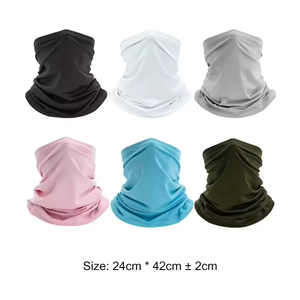 En gros, cache-cou multifonction personnalisé économique en coton sans couture à motif floral et cache-cou en polyester pour sports de plein air - Product Image 3