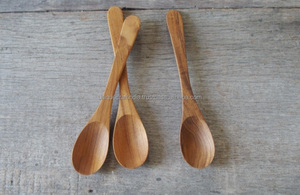 Handcrafted Eco-Friendly Custom Birchwood Wooden Cutlery Spoon and Fork Tableware for Weddings - Product Image 3
