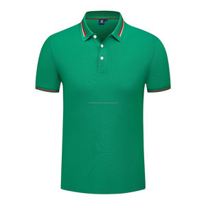 2025 prix compétitif logo personnalisé col à revers Polo T-shirt Golf Polo t-shirt 100% polyester hommes Polo chemise - Product Image 3