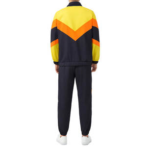 Survêtement coupe-vent pour homme 100% polyester, coupe-vent, motif uni, respirant, léger, logo et couleurs personnalisés - Product Image 2