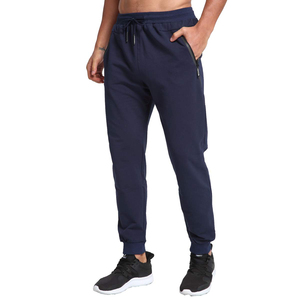 Pantalon de jogging tricoté personnalisé pour homme, en coton premium, décontracté, avec chevilles élastiques, grande taille, fermeture à cordon, coupe droite - Product Image 5