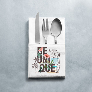 Serviette de cuisine en coton 100% tissé, imprimé floral, douce, séchage rapide, sans AZO - Qualité supérieure Sandex Corp - Product Image 3