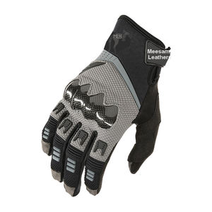 Gants de course en cuir pour moto tout-terrain, nouveaux modèles 2026, protection complète des doigts, gants de moto respirants pour la course - Product Image 1