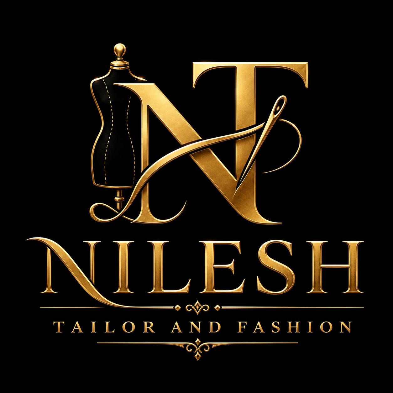 NILESH TAILOR AND FASHION logo