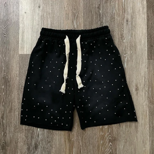 Shorts Unisex de Alta Calidad con Pedrería Brillante, Shorts de Diseñador para Fiestas y Clubes, Venta al por Mayor de Shorts con Pedrería de Alta Calidad - Product Image 6