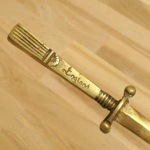 Cuchillo para Abrir Cartas y Documentos, Diseño de Ancla, Bronce Vintage Premium, Accesorio Decorativo de Escritorio - Product Image 2