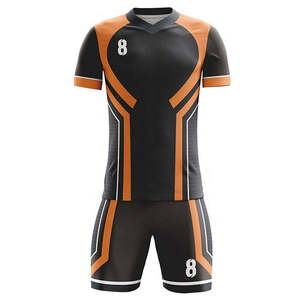 Nuevo Uniforme de Fútbol de Invierno Personalizable, Edición Jugadores, Alta Calidad, Club de Fútbol, Manga Corta, Cuello en V, 100% Poliéster Transpirable - Product Image 2