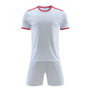 Camisetas de Fútbol Personalizadas al Por Mayor, Económicas, Impresión por Transferencia de Calor, Cortas, Transpirables, de Secado Rápido, Color Morado y Dorado, Profesionales - Product Image 3